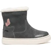 Geox Stiefel B Nashik Girl B663HA 022NF C9002 M Dunkelgrau 29