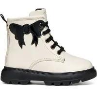 Geox Schnürschuhe B Kiddartah Girl B665YA 08502 C1M9B S Creme 19