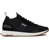 BOSS Sneakers mit gestricktem Obermaterial Grösse 45