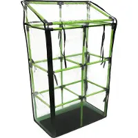 Bio Green BioGreen Haube für Rankgitter City Jungle, 62 x 32 x 97 cm, PVC, schwarz
