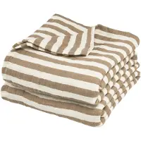 Meyco Baby Fat Stripe 120x120 Cm Musselin 2 Einheiten
