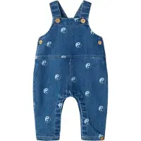 Lil´ Atelier Bedruckte Denim Latzhose