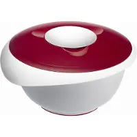 Westmark Rührschüssel mit zweigeteiltem Deckel, Zum Aufbewahren von Salat, Obst, Gemüse oder Götterspeise, Fassungsvermögen: 3,5 l