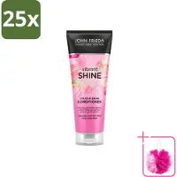 John Frieda 25 x Vibrant Shine Colour Conditioner - 250 ml - Sparpackung - 25 Stücke
