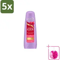 Unilever 5 x Andrélon Conditioner Levendige Kleur - 200 ml - Sparpackung - 5 Stücke