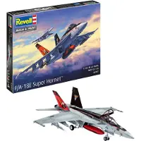 Revell F/A-18E Super Hornet, Fixed-wing aircraft model, Montagesatz, 1:144, F/A-18E Super Hornet, Männlich, Kunststoff