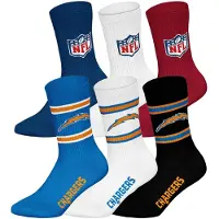 NFL Socken Sportlich Stretch 6Pack Crew Socks