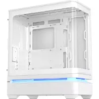 Asus case PRIME AP304 TG ARGB WHITE, ATX, Průhledná bočnice, 4x120mm ARGB, bílá
