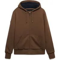Superdry Borg Lined Reißverschlusspullover