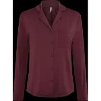 Hunkemoller Langärmelige Jersey-Jacke Essential Lila