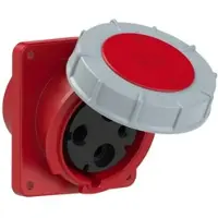 Pce 443-9 CEE-Anbausteckdose schräg (120x130) 125A 3p 9h IP67 POWER TWIST 4439