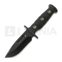 1881 Knifeworks Luke Airman Messer, Black G-10
