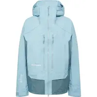 Mammut - Veste ultra-résistante en GORE-TEX Pro - Eiger Free Pro HS Hooded Jacket Men Nebla Strata für Herren - Größe L - Grau