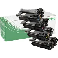 NexoPrint Toner kompatibel zu HP CF460X-63X 656X Mehrfarbig Color LaserJet Enterprise M652dn, M653dn, M653xh, M681dh