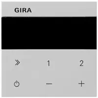 Gira Bedienaufs. UP-Radio IP 2322015 System 55 gr m
