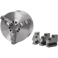 Optimum Dreibackendrehfutter zentrisch spannend Ø 250 mm Camlock DIN ISO 702-2 Nr. 6, 344276
