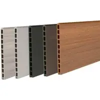 Meingartenversand.de WPC Zaunlamellen 179 x 24,5 x 2 cm – Lamelle aus WPC, Braun – Füllprofil mit Nut und Feder – praktische Zaunlatten für Steckzäune
