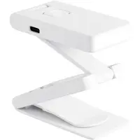 Aibecy 2W Mini-Nachtlicht, Klapp-Clip-Licht, tragbares wiederaufladbares Nachtlicht fuer den Aussenbereich, Notbeleuchtung, 5V/1A