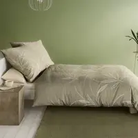 TRAUMSCHLAF Biber Bettwäsche Organic 140x200 cm + 70x90 cm | khaki