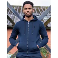 Enzo | Herren Zip Up Hoodie Trainingsanzug Set - Navy