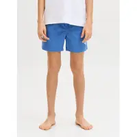 Jack & Jones Junior Badeshorts "JPSTMAUI SURF DOUBLE WB SWIMSHORT SN JNR" mit Logobund und Kordelzug