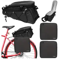 Wisam Trizand Fahrradtasche 25516 für Gepäckträger Schwarz