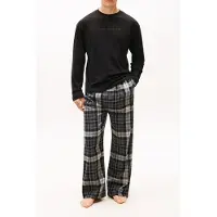 Tommy Hilfiger Longsleeve UM0UM03651 Schwarz Regular Fit