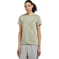 Puma Damen Shirt W TAD ESSENTIAL Heather Logo Tee
