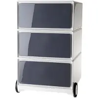 PaperFlow Rollcontainer aus Kunststoff
