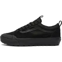 Vans - Wasserdichte Sneaker - Old Skool Waterproof Insulated MTE Black/Black/Grey für Herren aus Leder - Größe 43 - schwarz