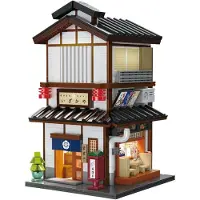 Jamara CaDA Bar à Tapas, japanisches Restaurant, im Maßstab 1:30, aus Bauklötzen