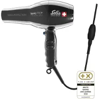 Solis Swiss Perfection 360º ionicPRO (440), AC, Schwarz, Kunststoff, Hängender Ring, 3 m, Tasten