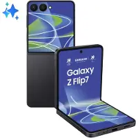 Samsung Galaxy Z Flip7, 17,3 cm (6.8"), 2520 x 1080 Pixel, 12 GB, 256 GB, 50 MP, Schwarz