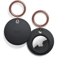 Elago Basic Key Chain for AirTag Black