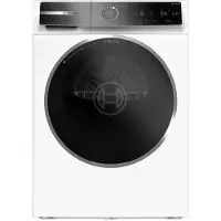 Bosch Serie 8 WRB247D0ES, Freistehend, Frontlader, Wärmepumpe, Weiß, Tasten, Rechts