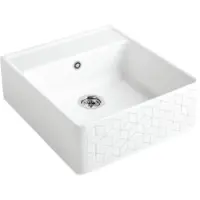 Villeroy & Boch Keramikspüle 632062M1, Spülstein Einzelbecken Spülsteine - inkl.