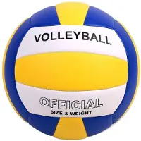 Merkloos Volleyball Soft Touch, Größe 5, für Innen und Außen, Strand und Garten