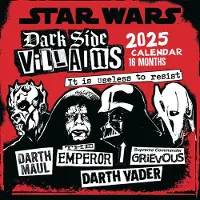 Sonstige Verlage Star Wars Villains 2025 30X30 Broschürenkalender