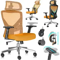 Kesser mit verstellbaren Armlehnen Drehstuhl Schreibtischstuhl ergonomisch