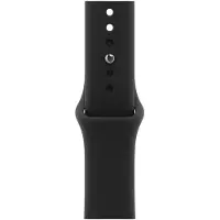 Apple 42mm Sportarmband Schwarz - M/L MJV84ZM/A