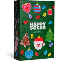 Happy socks Unisex Adventskalender, 24er Pack - XMAS, Adventskalender, Geschenkbox Advent Calendar 36-40