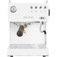 Ascaso FACTORY Steel Uno PID, Espressomaschine, 2 l, Gemahlener Kaffee, 1050 W, Weiß