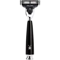 Muhle Rytmo 3-Blade Razor High-Grade Resin Black Mach3
