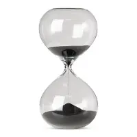 Pols Potten - Ball Sanduhr S, schwarz
