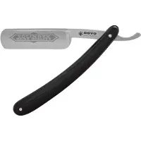 DOVO straight razor in black Cellidor