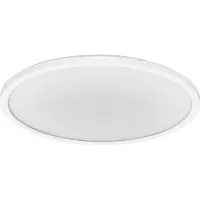Osram SMART+ Smart Home Deckenlampe WiFi ORBIS ULTRA SLIM, weiß / opal, für Wohn- / Esszimmer, Kunststoff, Modern, Smart Home Deckenlampe