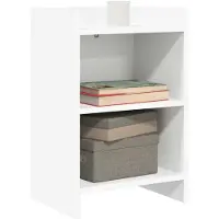 vidaXL Nachttische 2 stk. Weiss 40 x 30 x 60 cm Holzwerkstoff