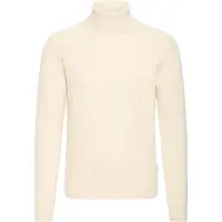 Casual Friday Rollkragenpullover "Strickrollkragenpull CFKarl", Herren, Gr. XXL, beige (light sand melange), Obermaterial: 80% Wolle WO. 20% Polyamid PA., normal, Pullover Rollkragenpullover