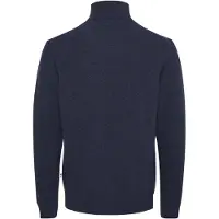 Casual Friday Rollkragenpullover "Strickrollkragenpull CFKarl", Herren, Gr. L, blau (navy blazer), Obermaterial: 80% Wolle WO. 20% Polyamid PA., normal, Pullover Rollkragenpullover