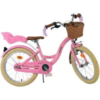 Volare Blossom Kinderfahrrad - Mädchen - 18 Zoll - Rosa
